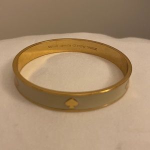 Kate Spade Gold and White Bracelet